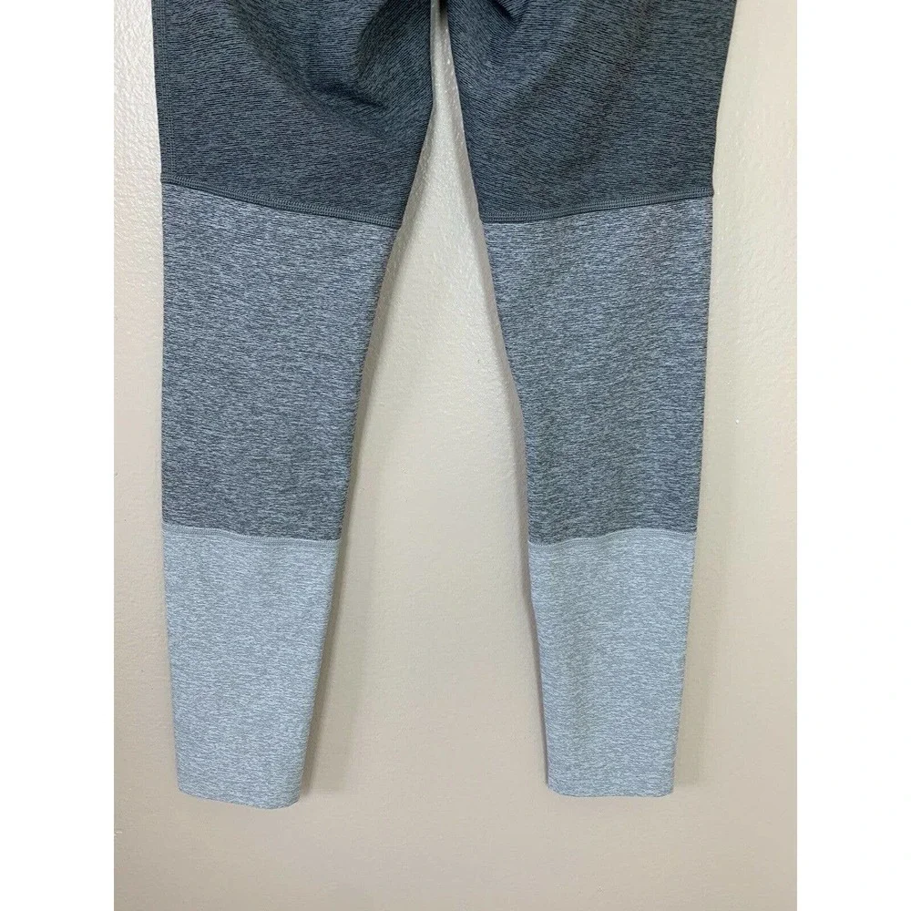 Outdoor Voices Legging Size Small Women's Gradient 7/8 Gray Colorblock Contrast